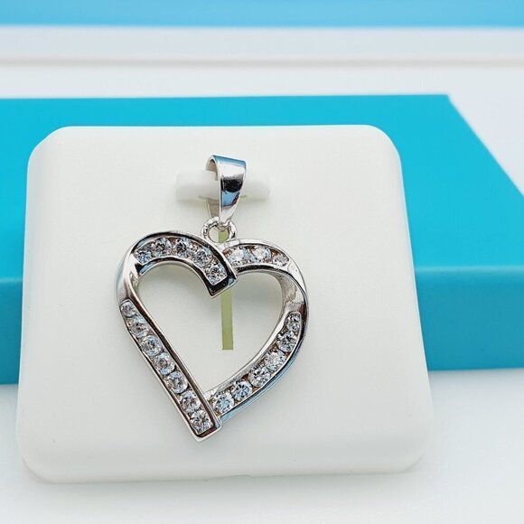 "925 Sterling Silver CZ Beautiful Pendant for Women, 1USPAR4091 - Picture 5 of 11